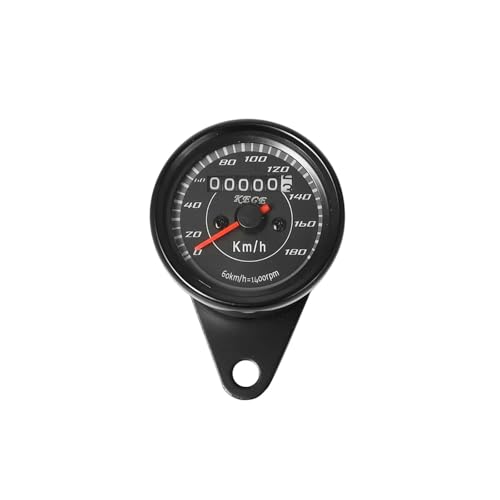 Compteur de vitesse universel odomètre moto LED jauge miles kilométrique