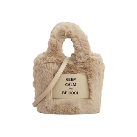 OrcOw Plush Tote Bag for Women Cover