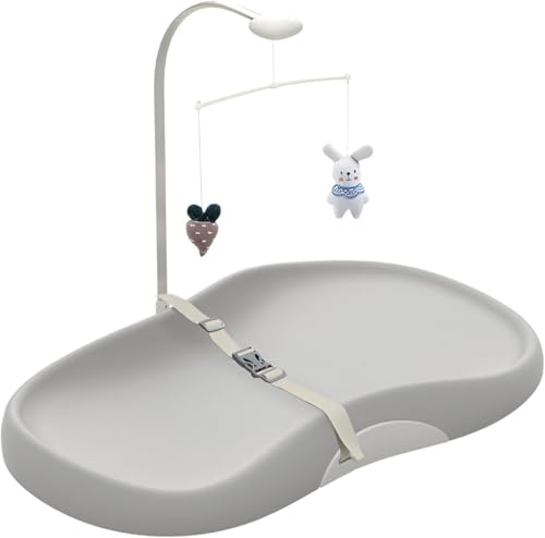 OasisLiving Changing Mat Baby Waterproof Diaper Changing Pad Baby with Metal Pole Toys Baby Ergonomic Design Non-Slip Easy to Clean