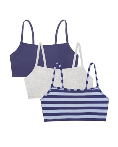 Image of Fruit of the Loom Women's Spaghetti Strap Cotton Sports Bra - All-Day Comfort
