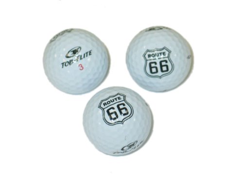 Corvette Central Route 66 Golf Balls Set of 3