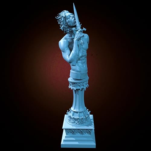 GoodFYouth H90mm Ancient Hell Warrior Soldier Resin Bust Model Kit Unpainted and unassembled Soldier Resin Model kit //l2i0j2 - Image 2