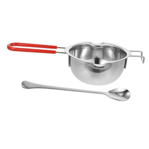 VINTORKY Professional Grade Chocolate Melting Pot Heat Melt Quickly Stainless Steel Construction Random