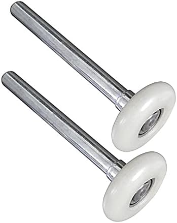 4pcs Garage Door Roller/Wheel/Garage Gate Sealed Bearing Idler Quiet Door 45.6mm Diameter Plastic Metal HEAVY DUTY (Size : 4pcs Iron 175cm)