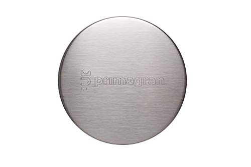 PRIMAGRAN Cache bonde en inox pour éviers de cuisine, convient à toutes les bondes d'évier de taille standard, inox brossé Cover