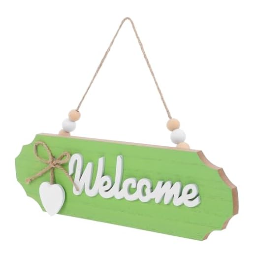 Rustic Wooden Welcome Sign for Your Home