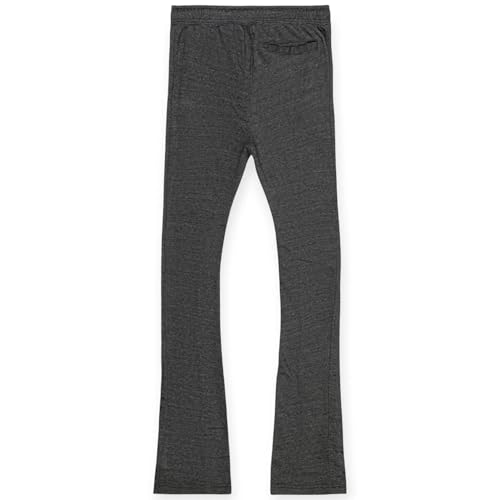 Men Basic Flare Stacked Sweatpants French Terry Joggers - Comfortable, Stylish, and Versatile Workout Pants for Men2