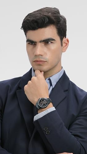 Image of A|X Armani Exchange Men's Multifunction Analog Watch, Necklace Gift Set Stainless Steel Watches for Men