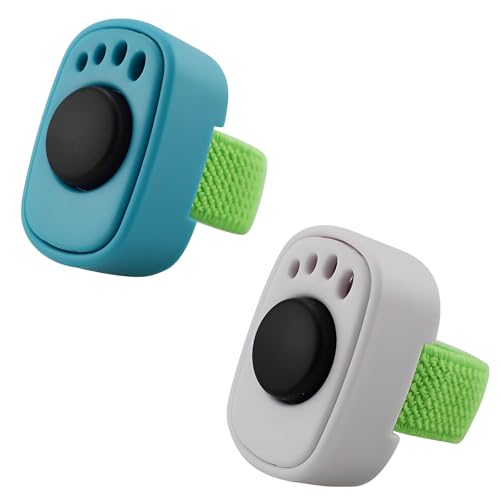 Soomuct 2PCS Clicker Set for Dog Training, Dog Clicker, Pet 