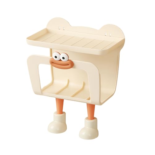 ティッシュケース 壁掛け ティッシュ 粘着式 かわいい 取り出しやすい ティッシュボックス ウェットティッシュ収納 防湿 防カビ 設置簡単 省スペース 収納ボックス 片手でも楽に取り 穴あけ不要 多機能収納 キッチン 浴室 お風呂 洗面台 車 事務所に適用