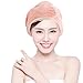 ARTIBETTER Microfiber Hair Towel Wrap and Chest Towel 3pcs Set Orange Soft Spa Wrap Suitable for Beauty Salon and Skin Care Use