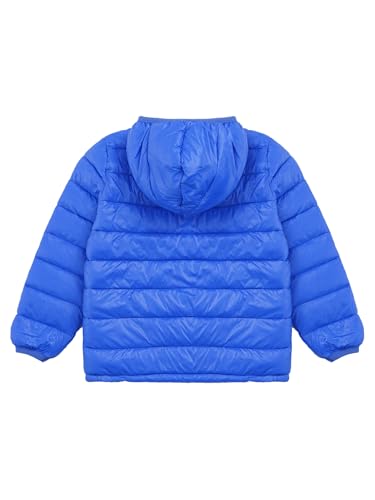Boy's Fleece Winter Coat Girls Lightweight Puffer Jacket Kids Uniex Warm Zipper Hooded Water Resistant Outwear4