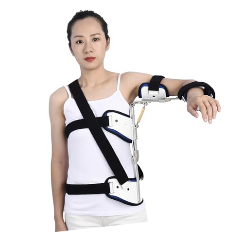 肩外転固定肘装具 調節可能な固定装具 断裂した腱板のサポート 脱臼 滑液包炎用 腱炎 ホワイト 左