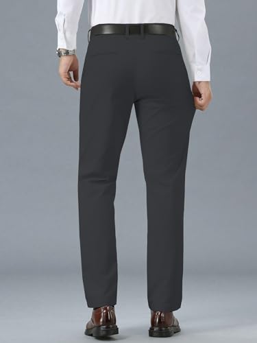 Image of TAGDO Men's Cotton Casual Trousers | Slim Fit Formal Pants for Man | Comfortable & Breathable Fabric | Stylish Office Wear | Everyday Casual Pant for Men