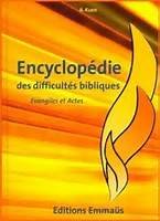 ENCYCLOPEDIE DES DIFFICULTES BIBLIQUES V5 : EVANGILES ET ACTES Livre PDF Gratuit