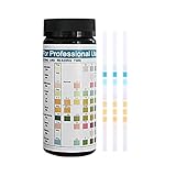 VYIBPDY 100x Urin Teststreifen - 14 Parameter Urinalysis Gesundheitstest - Teste auf Harnwegsinfektionen, Blasenentzündungen. Ketose, Diabetes, Nierenerkrankungen, Lebererkrankungen, Dehydrierung