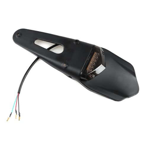Image of Rear Mudguard LED Brake Tail Light Turn Signals Running Lamps License Plate Light With 3 Wires for Custom Off-road Cross Dirt Bike Enduro Yamaha Suzuki Kawasaki Honda CRF