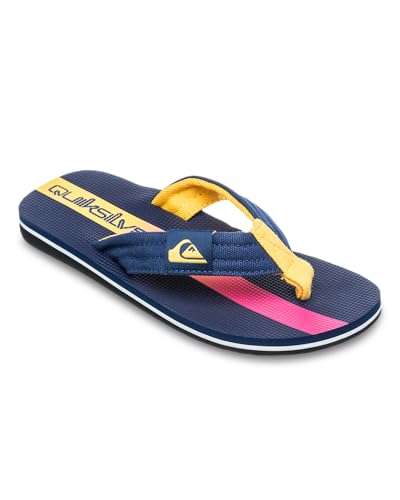 Quiksilver Sandalia para chicos Molo Layback Yt, Estate Blue, 35 EU
