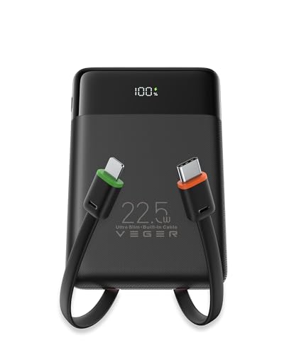 VEGER 22.5W Built-in Cables