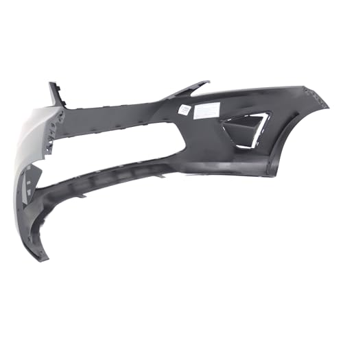 Image of FitParts Compatible with Ford Fiesta 2011-2013 Front Bumper Cover | Primed, Fits Base Models Only, Ready to Paint, OEM AE8Z17D957AAPTM, FO1000662