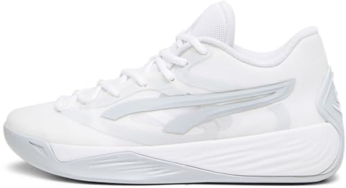PUMA Womens Stewie 2 Team Basketball Sneakers Shoes - White - Size 6 M