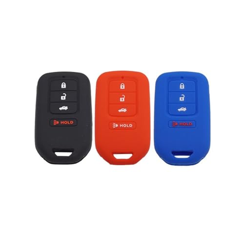 Etui clés télécommande silicone 4 boutons évite les clés cassées Civic
