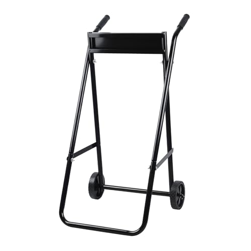 SOCROTO Outboard Boat Motor Stand Outboard Motor Stand 165LB Load Outboard Motor Carrier Boat Motor Stand with Wheels Portable Boat Motor Engine Trolley for Motor Repair Maintenance Storage