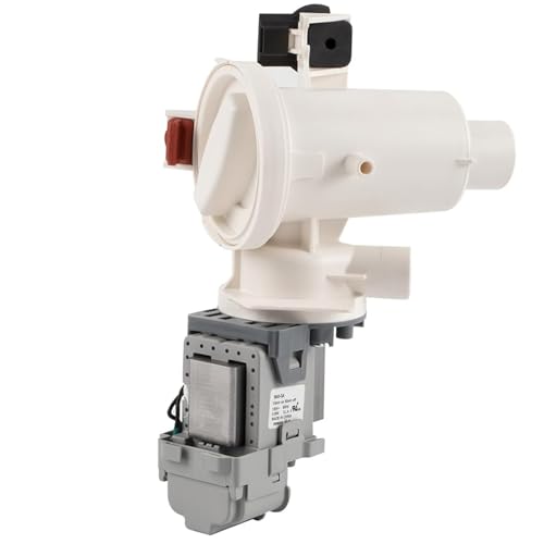 Bomba de drenaje para lavavajillas, compatible con WFW9451XW00 WFW9470WL00 WFW9470WL01 WFW9470WR00 WFW9470WR01 WFW9470WW00 WFW9470WW01 WFW9500T WFW9550WLLL01 10 unidades