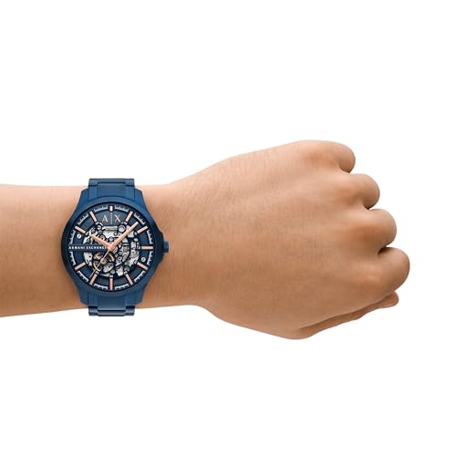 Image of Armani Exchange A|X Automatic Watches for Men, Stainless Steel Watch
