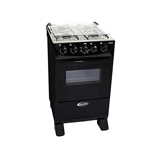 Fogão A Gás Clarice Delicato 4 Bocas - Preto