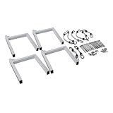 Portascala Tra in Acciaio con Montaggio Laterale | Professionale e Forte Carico Beacity | Portascale Tra Chiuso con Montaggio Se | Rack in Metallo per Tra con umiltà