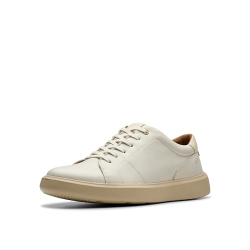 Clarksスニーカーのシンプルなデザイン詳細