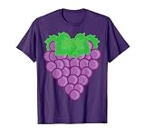 Grape Fruit Easy Lazy DIY Halloween Costume T-Shirt
