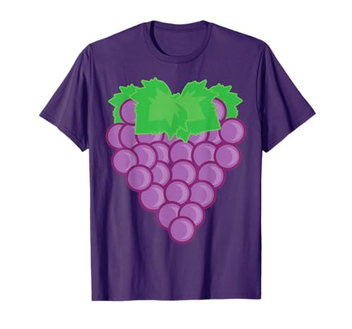 Grape Fruit Easy Lazy DIY Halloween Costume T-Shirt