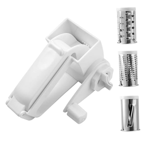 Ciieeo 1Set Handheld Rotary Cheese Grater Multi Function Grater for Cheese Chocolate and Vegetables Compact Kitchen Gadget for Daily Use