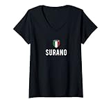 Mujer Surano Camiseta Cuello V