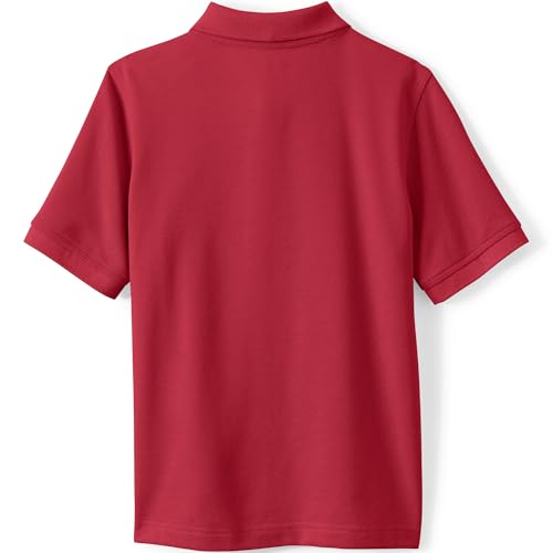 Image of Lands' End School Uniform Kids Short Sleeve Mesh Polo Shirt
