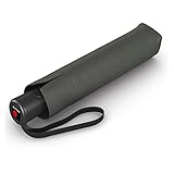 Der praktische Taschenschirm ist wind- und sturmsicher: Windkanal getestet bis 120 km/h