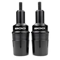 LLIDFONK Für Kawasaki Z900 Z900RS Z900SE Z 900 RS 2017-2024 2025 Motorrad Zubehör Rahmen Schieber Absturz Ramm Schutz Z900 sturzpads (Schwarz)