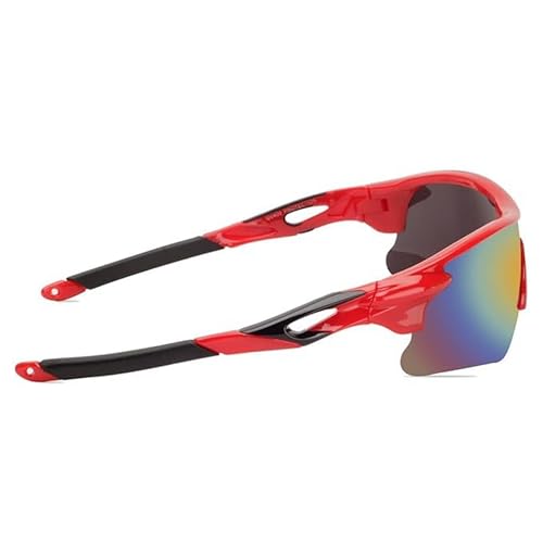 Image of Dervin Non Polarized Oversized Sports Sunglasses for Men Women, Outdoor Cricket Cycling Hiking Fishing Sunglasses