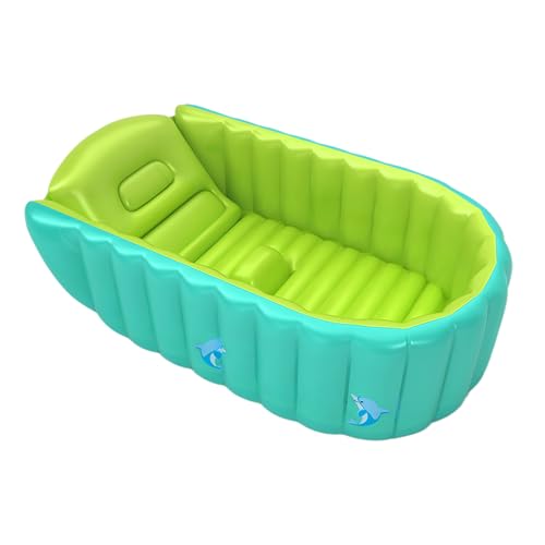NIÑA NIÑA, NIÑA NIÑABLE NIÑO, Tub de baño para lavabos de ducha inflable | Anticolisión, diseño ergonómico, material denso, imprescindible para viajes de viaje y camping