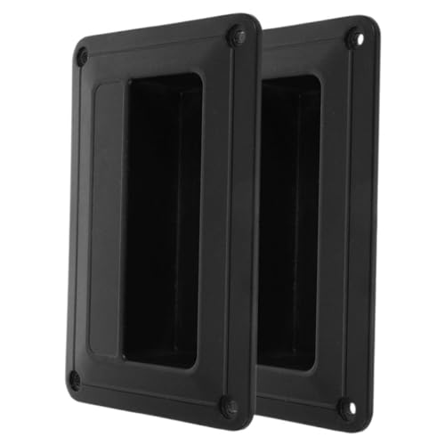 ARTIBETTER 2pcs Durable Plastic Side Handle for Audio Cabinets Speaker Replacement Handles for Safe Transport of Heavy Equipment Versatile Use for Cabinets and