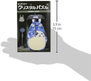 Miniatura 7 de Beverly Rompecabezas de cristal de 42 piezas Totoro Gris
