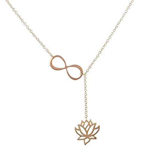 Collier Infini Fleur de Lotus (OR)
