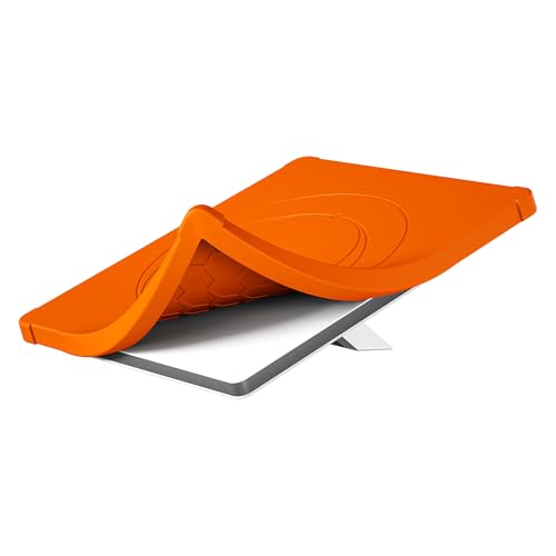Image of DAIERTEK Starlink Mini Protective Silicone Cover, Orange | Protective Case, Waterproof, Anti-Scratch, Ideal for Roof, Car, RV Camping