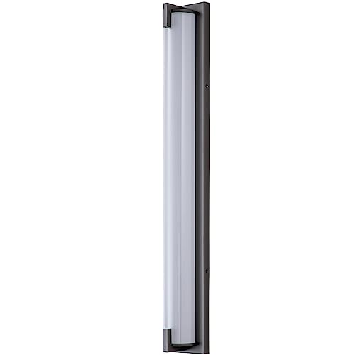 Image of LED Vanity Light Bar, 29.75 in. Dimmable Bathroom Light Fixture Over Mirror, 24W Bathroom Wall Sconce Vanity Lighting, Oil Rubbed Bronze Bath Wall Lamp, Warm White 3000K, ETL Listed