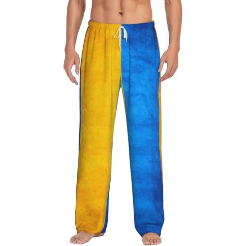 Pantalon de pyjama homme Ukraine en polaire chaude à poches