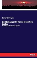 Zwei Demagogen Im Dienste Friedrich Des Grossen 3743444577 Book Cover