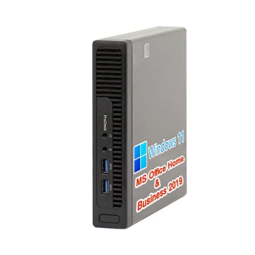 【整備済み品】エイチピー ミニPC 400G2 / Win 11 Pro/MS Office H&B 2019 / Core i5-6200T / wajunのWIFI/Bluetooth / 8GB / 512GB SSD
