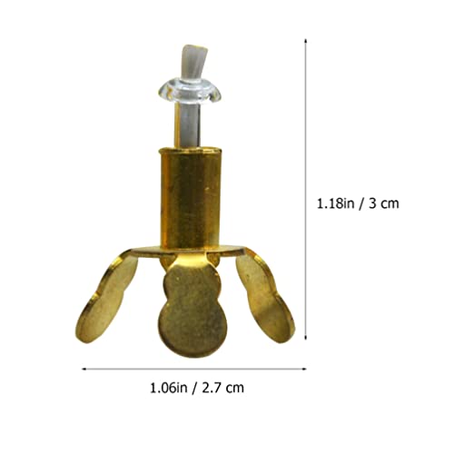 Soportes para mechas de vela Cabilock 6 piezas elegantes miniatura 2